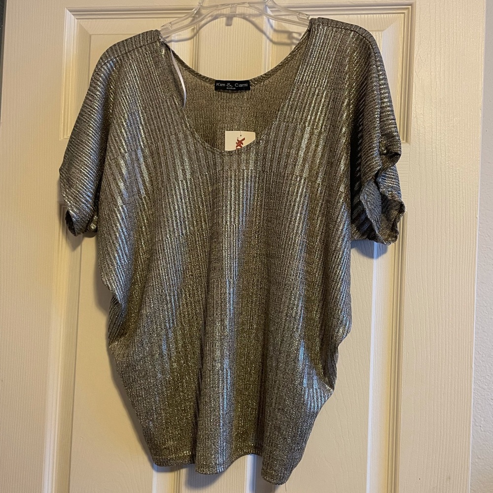 Shimmery top